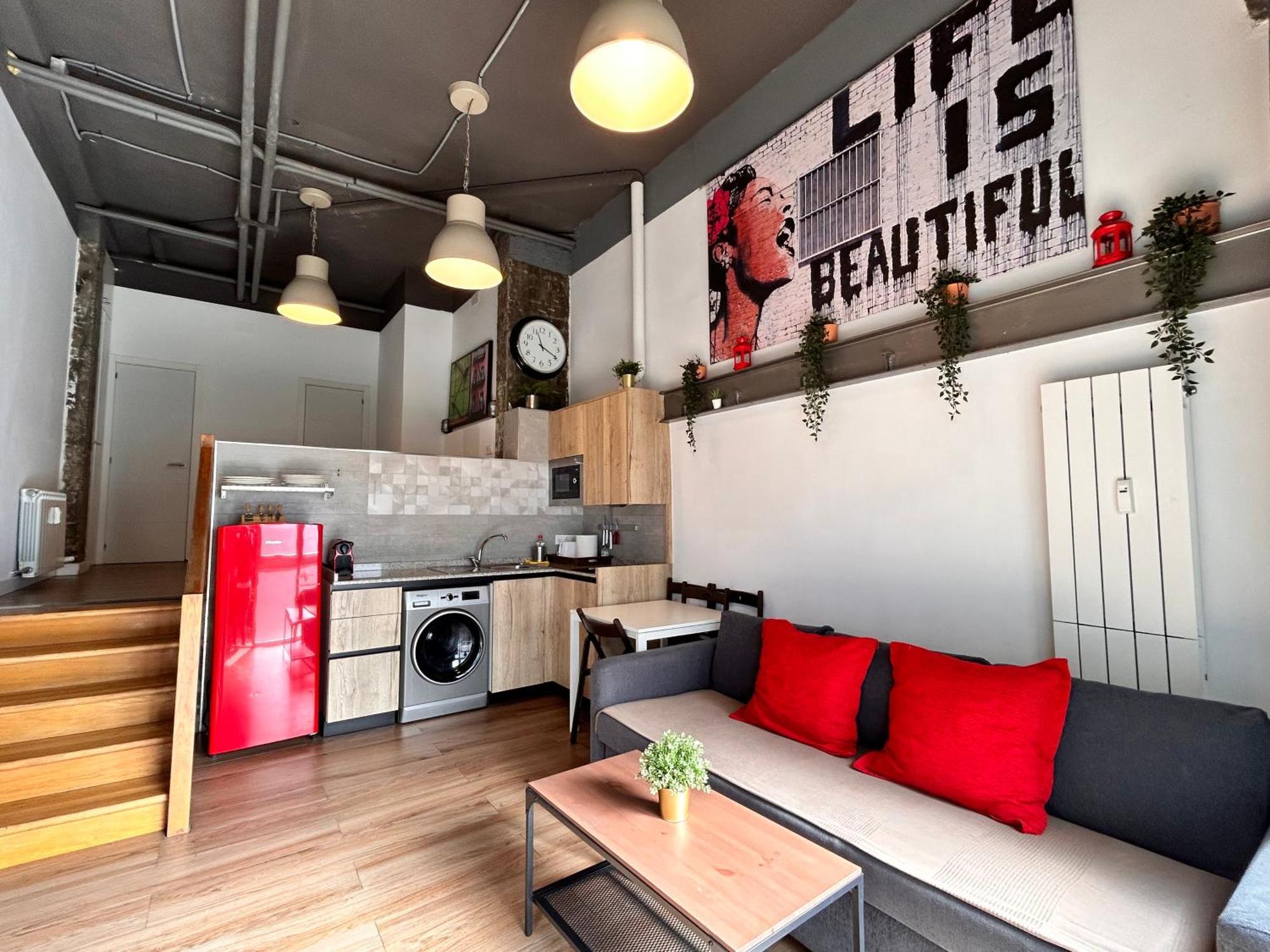 Loft Desing Retiro Leilighet Madrid Eksteriør bilde