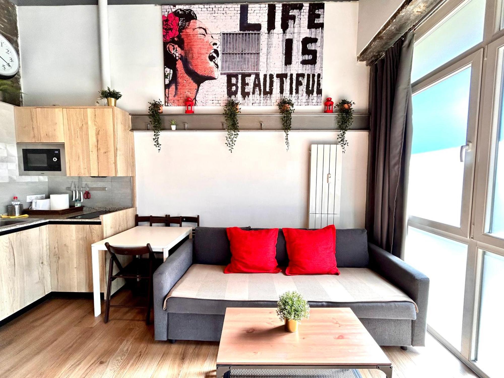 Loft Desing Retiro Leilighet Madrid Eksteriør bilde