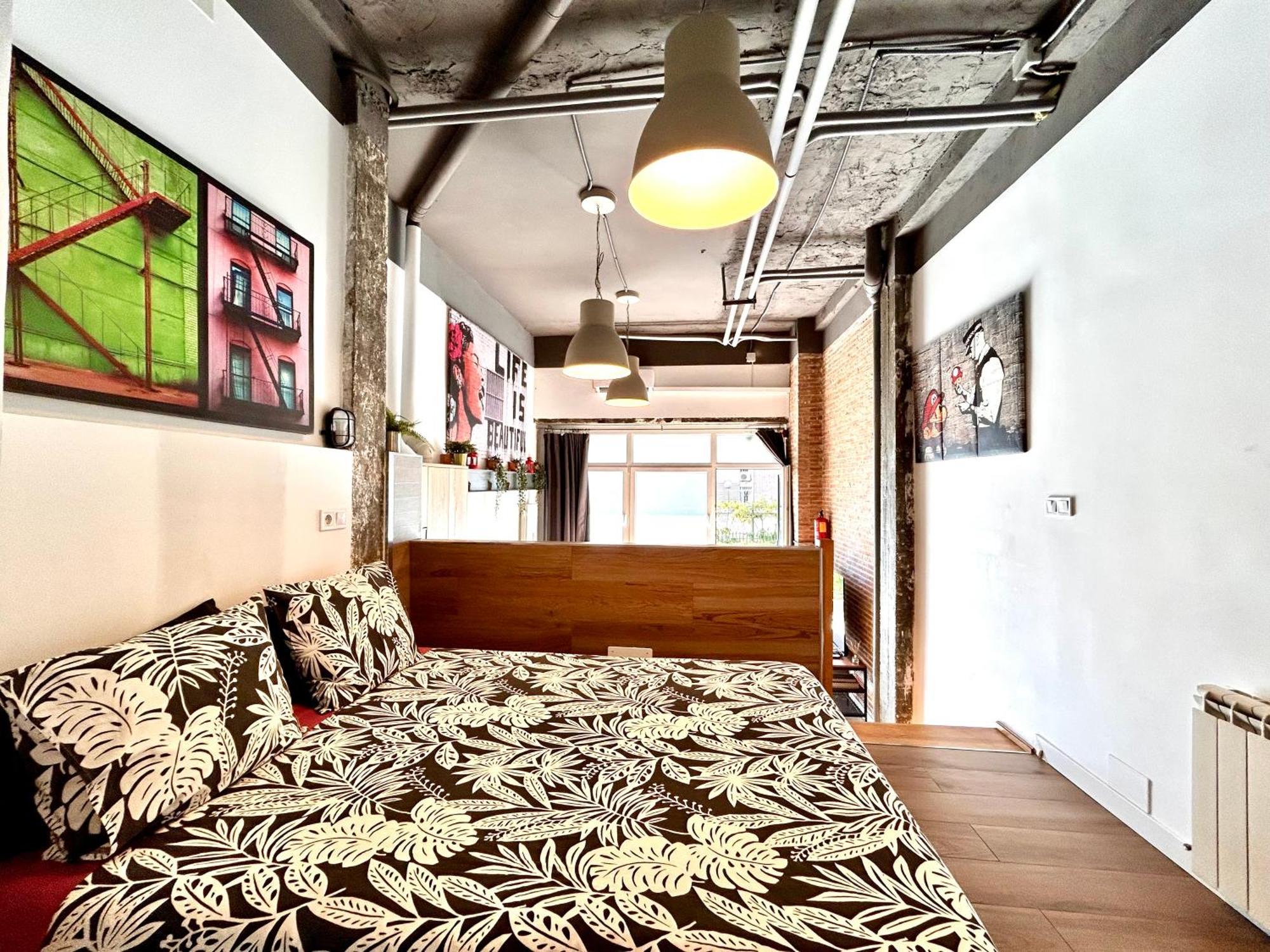 Loft Desing Retiro Leilighet Madrid Eksteriør bilde