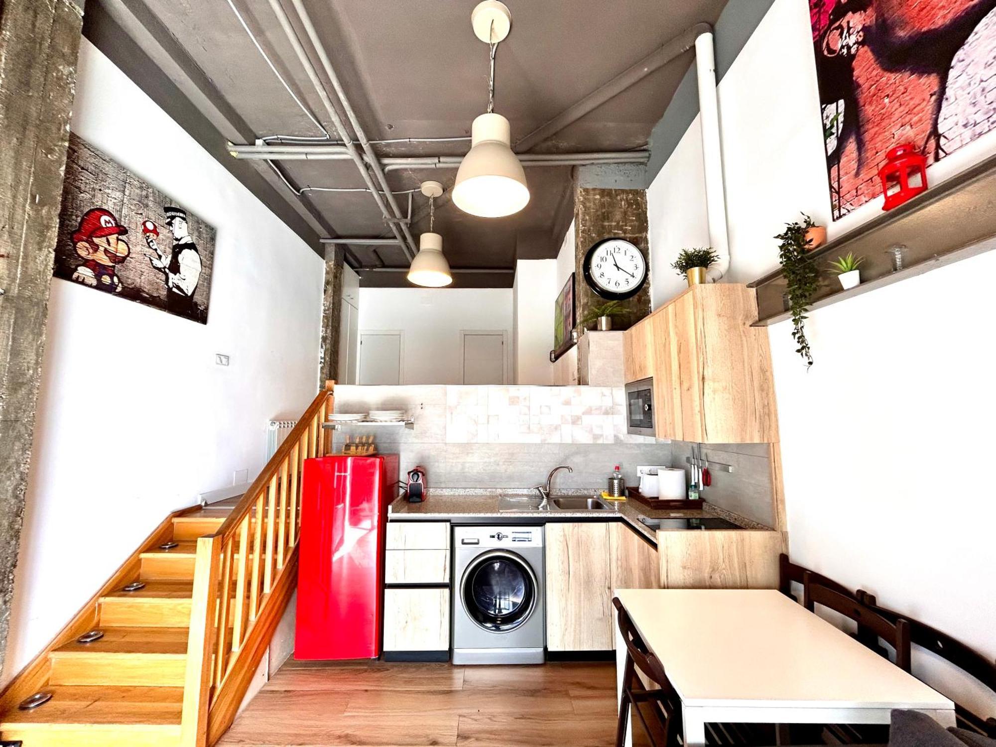 Loft Desing Retiro Leilighet Madrid Eksteriør bilde