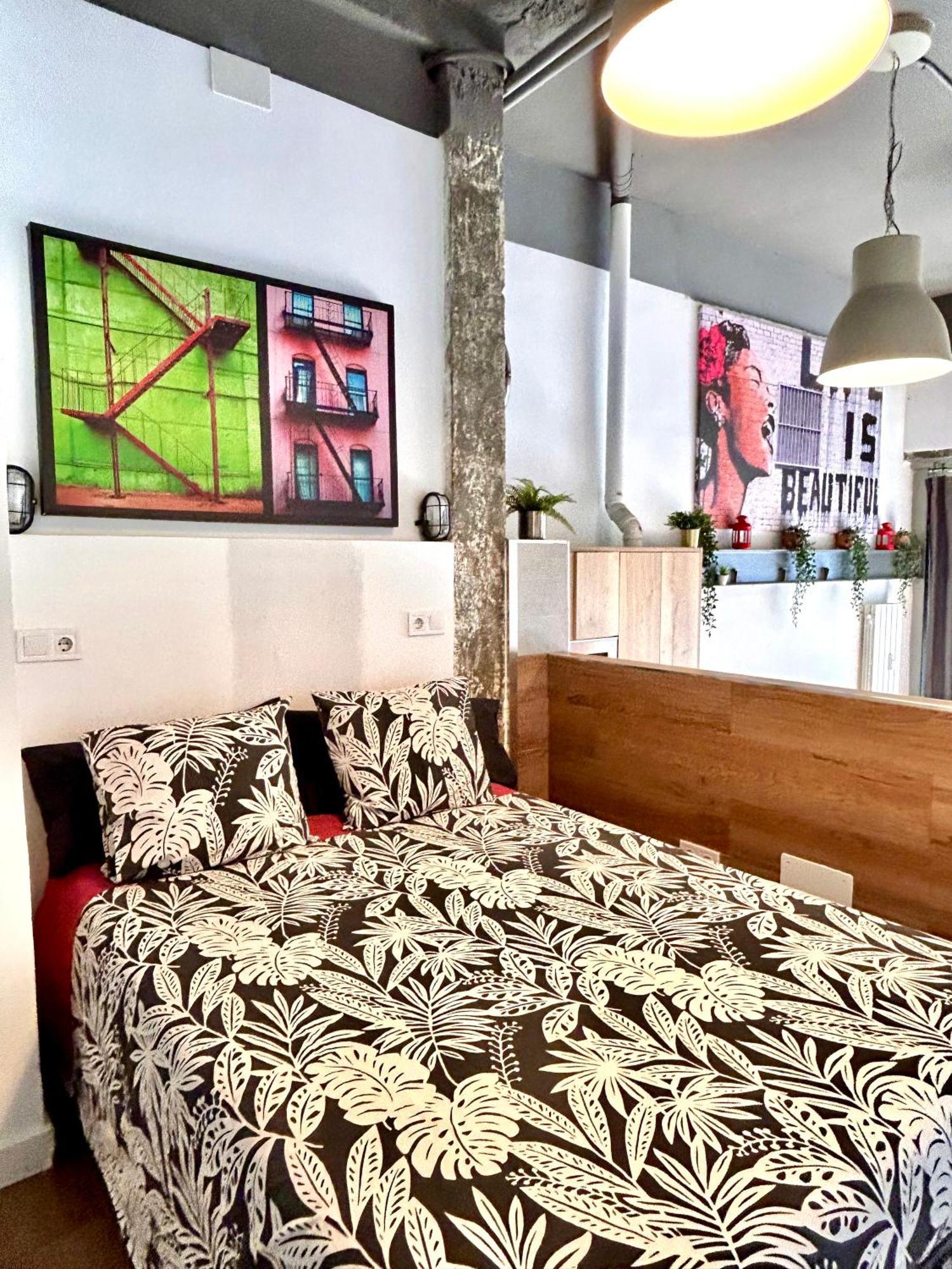 Loft Desing Retiro Leilighet Madrid Eksteriør bilde